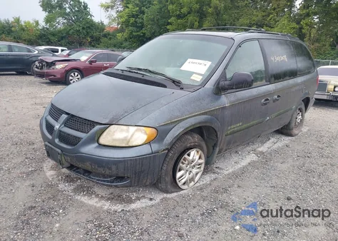 2001 Dodge Grand Caravan Sport из США, поврежденный, VIN 2B4GP44321R346450